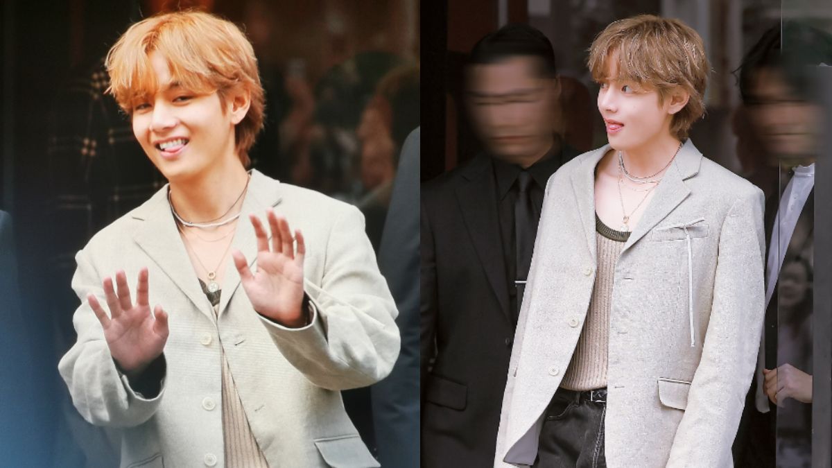 BTS' V Aka Kim Tae-Hyung Stuns Fans With His Newly Dyed Hair And